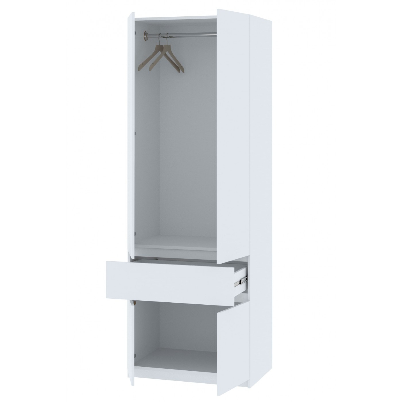 Брайт шкаф с зеркалом 800