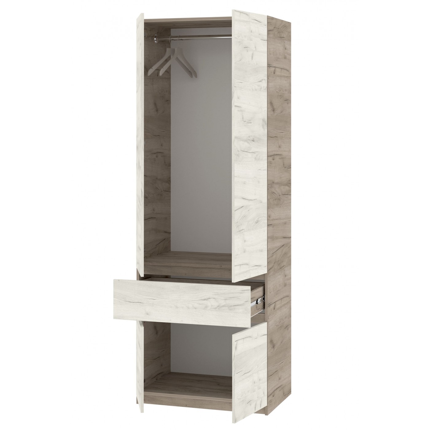 Брайт шкаф с зеркалом 800