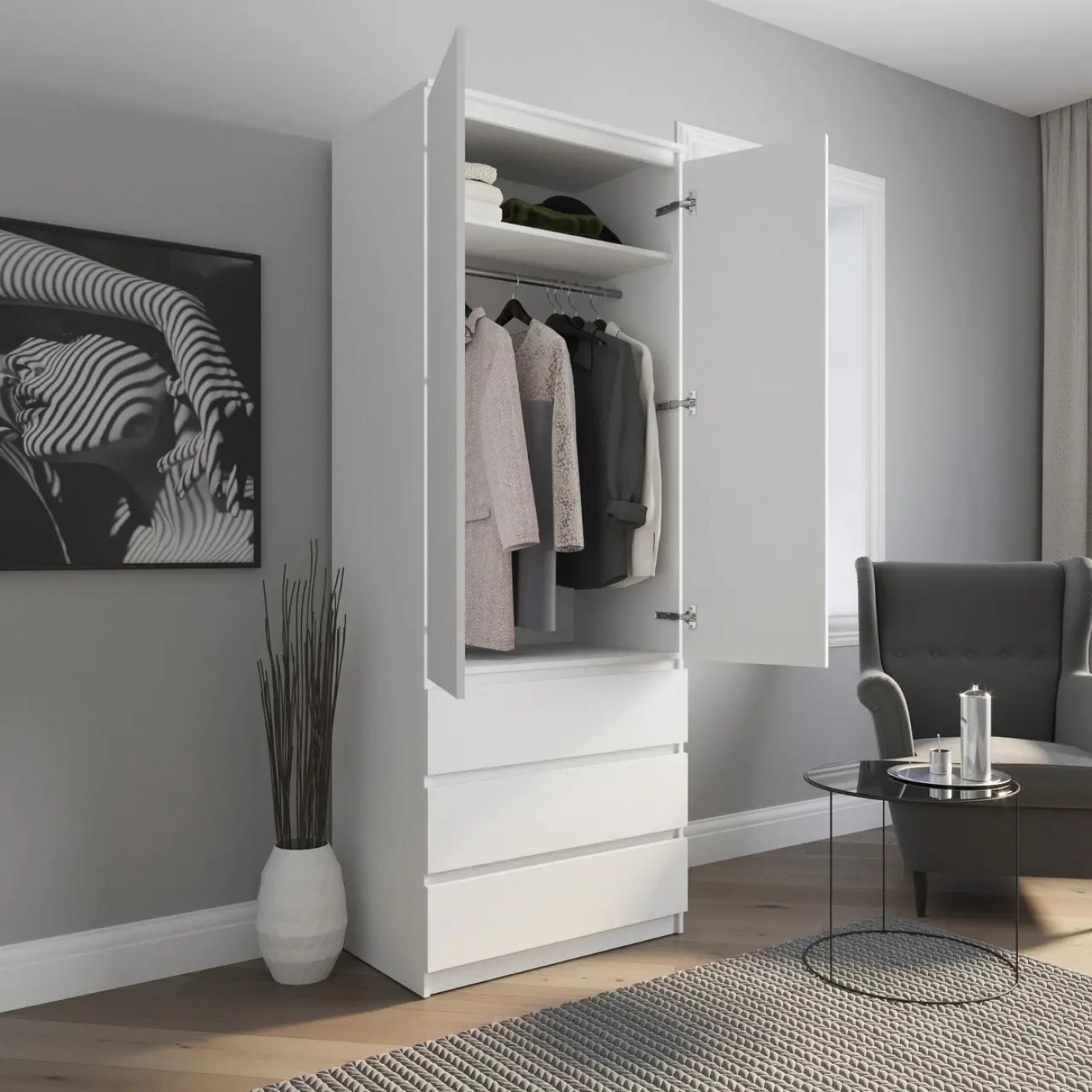 Шкаф ШРД 2 +3 ЯЩИКА