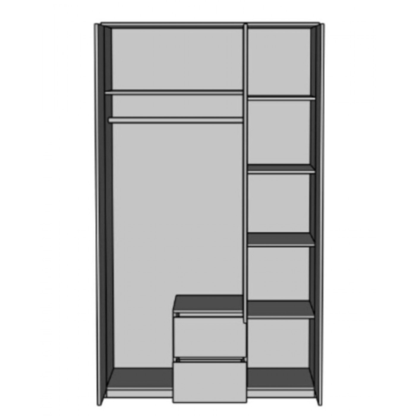 Шафа 3Д2Ш Фріда (тоффі) NEW!