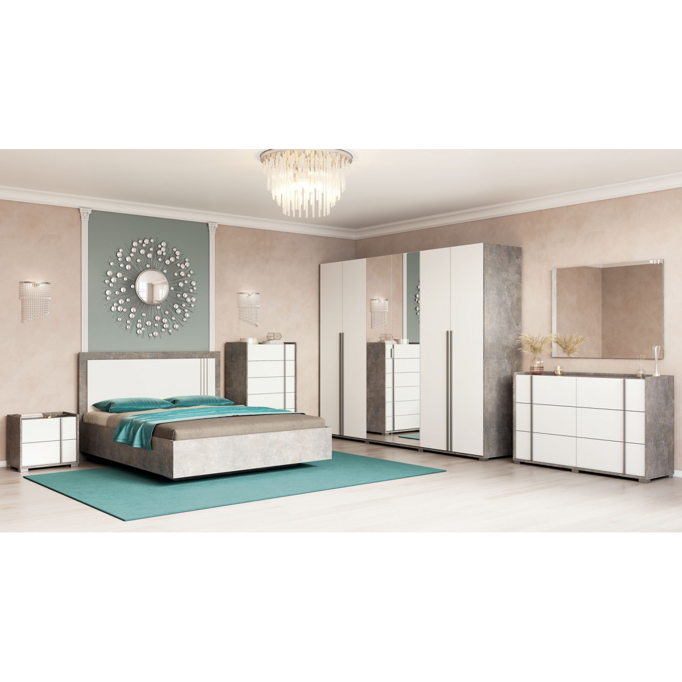 Шкаф 4ДЗ (1800) Алекса