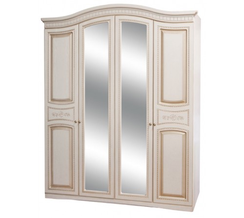 Шкаф 4Д Николь (патина)