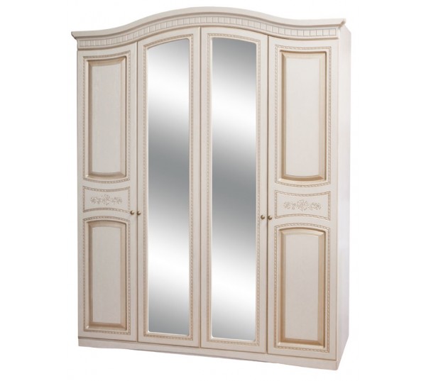 Шкаф 4Д Николь (патина)