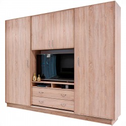 ШТВ 1  В-1   ( Полки + TV + Полки ) Высота 2400
