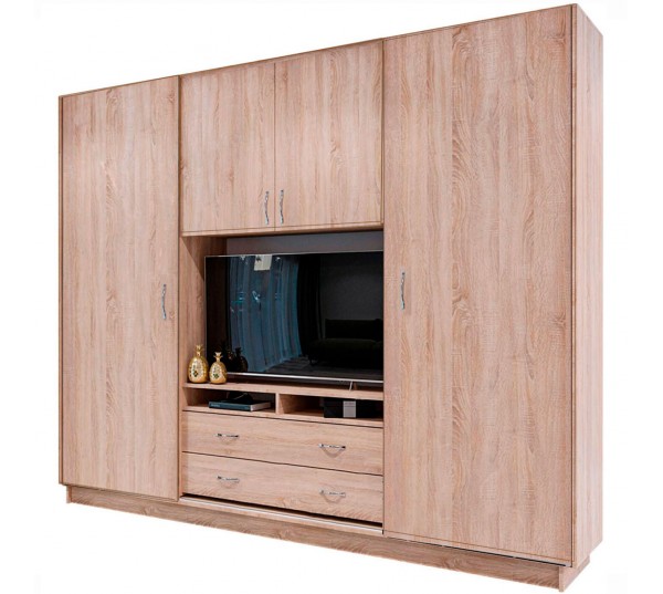 ШТВ 1  В-1   ( Полки + TV + Полки ) Высота 2400
