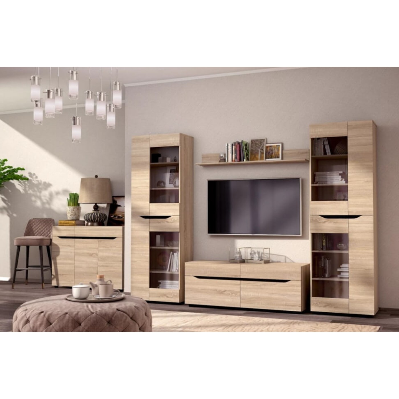 Аякс Витрина высокая 650 х 376 х 2000 h