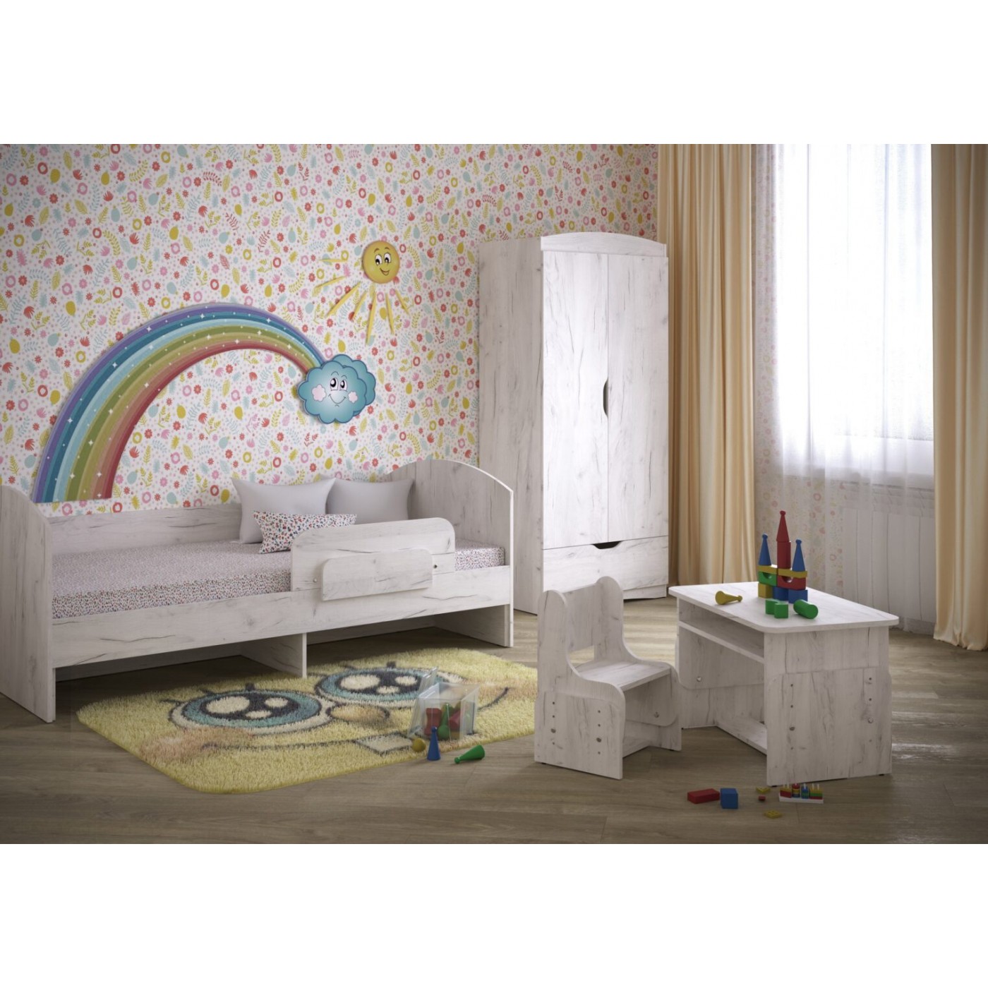 Парта Дитяча + Стільчик-МС Кирюша