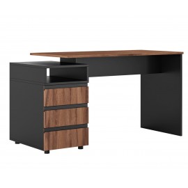 Стіл 1ТН Фріда (дуб ліворний/чорний) NEW!