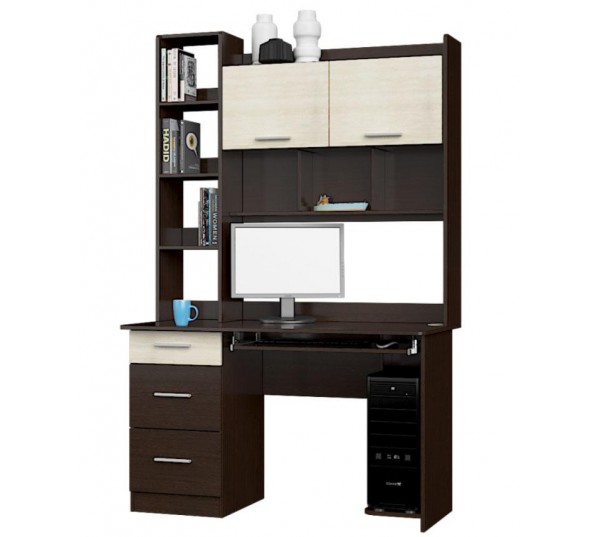 Стіл Школяр-6 ( 2 УПАК) (тумба ЛІВА) ( 1250х600х1966 )