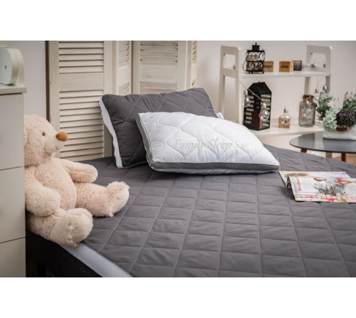 Матрас топпер Fog/ Фог Gray-White collection