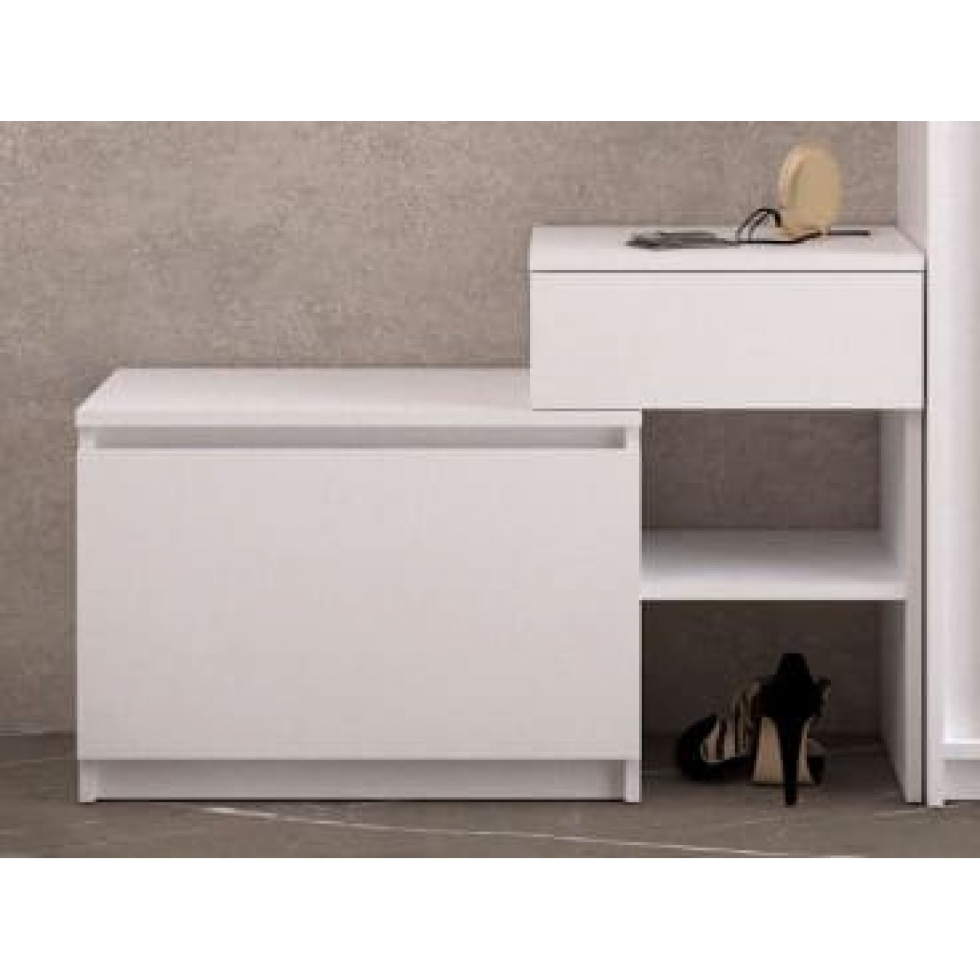 Брайт тумба для обуви с ящиком 900