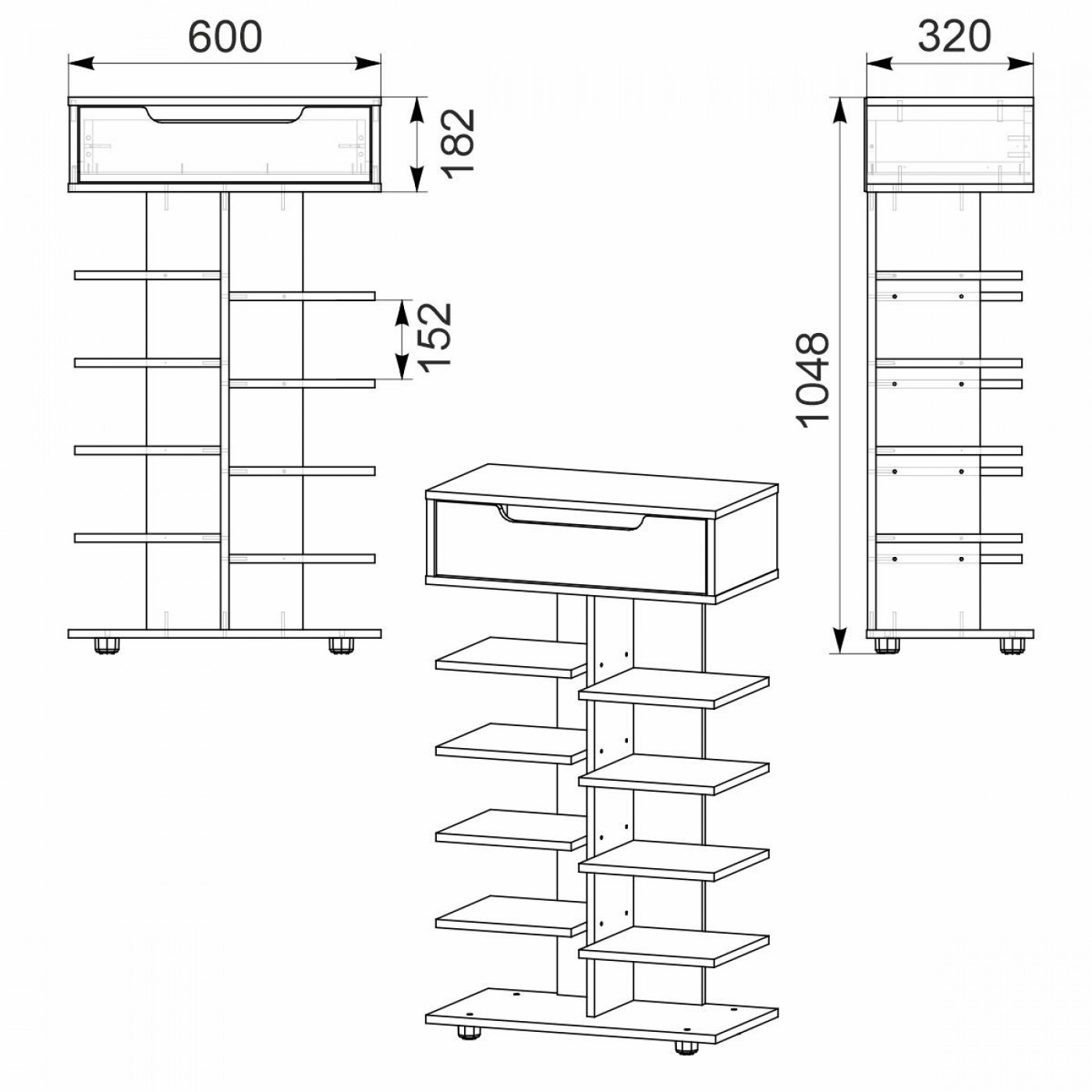 ТО-15  тумба для обуви                                     