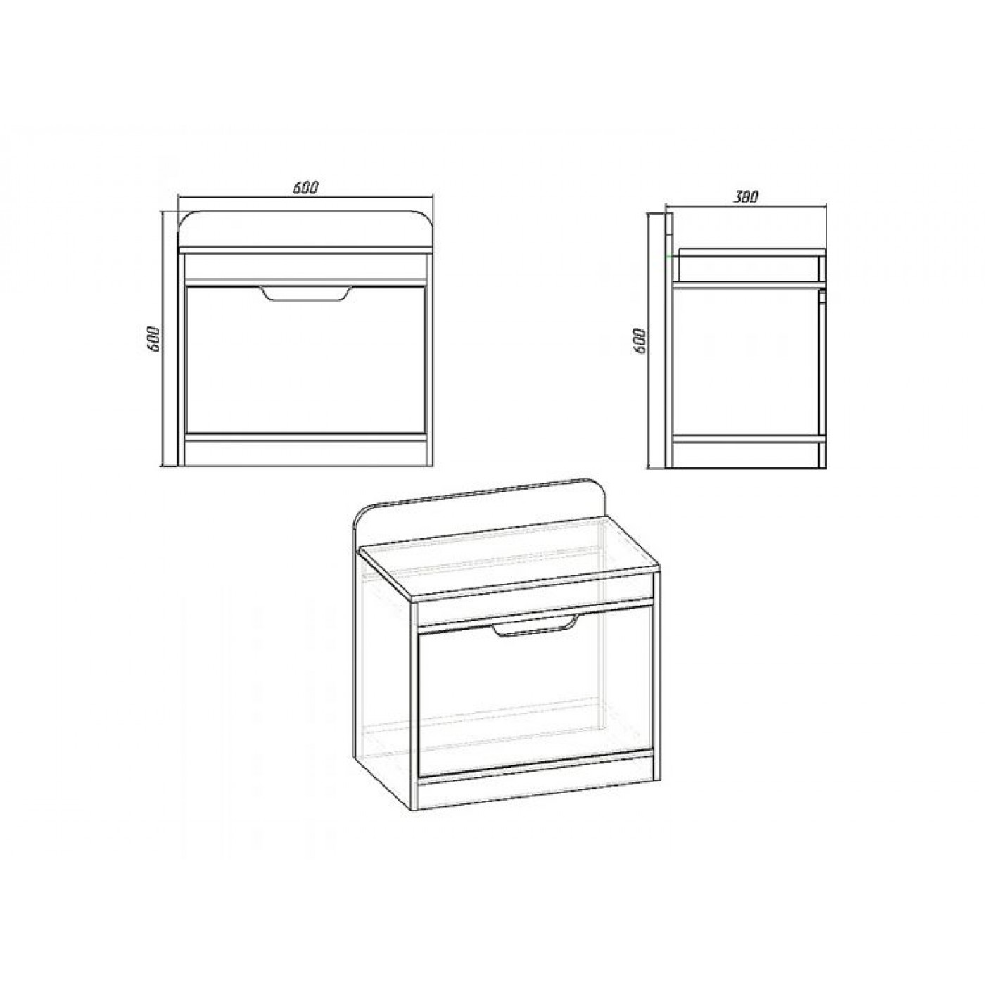 ТО-8    тумба для обуви                                   