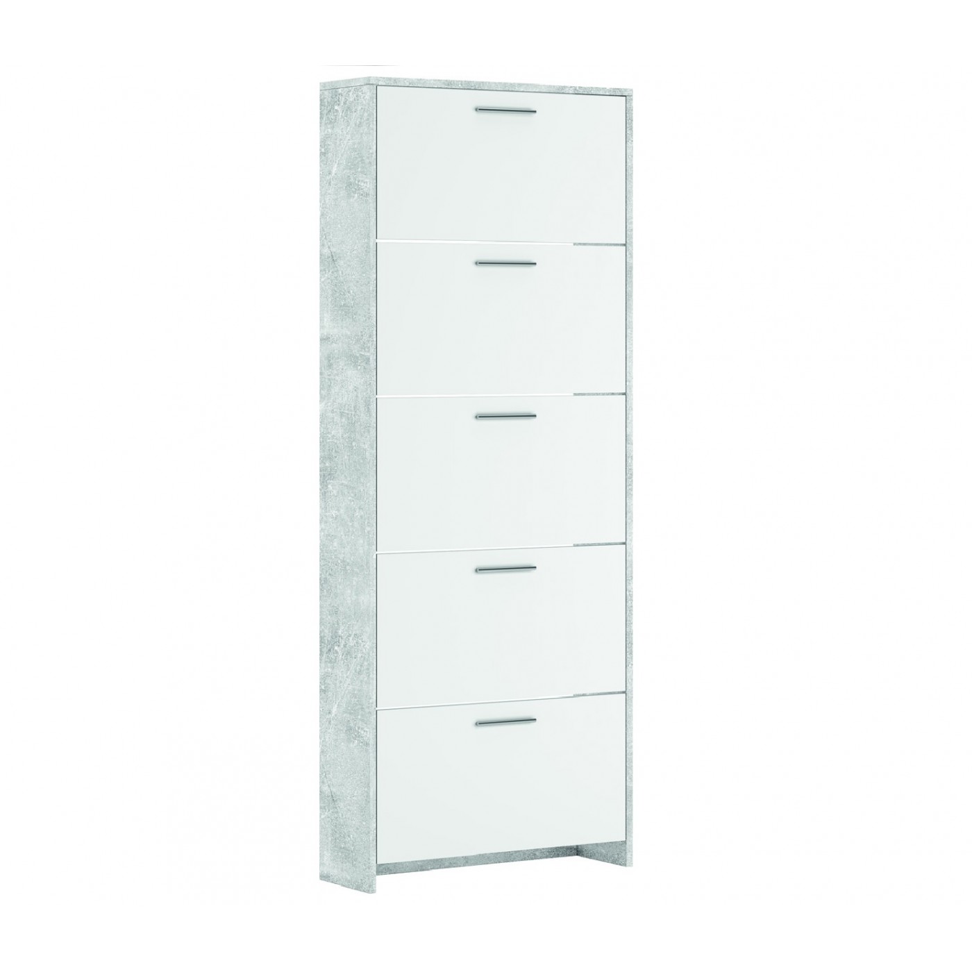 Тумба для обуви Рене 5Д (ателье светлый/нимфеа альба)