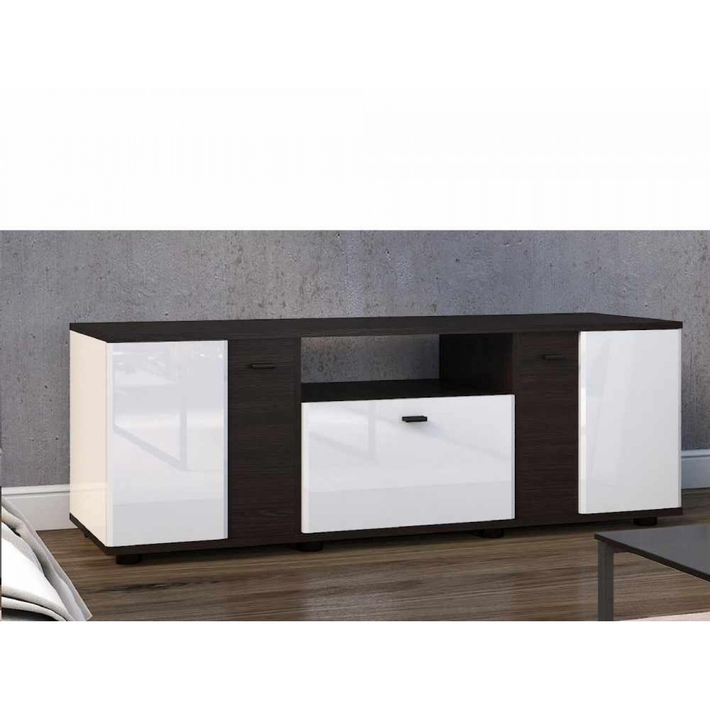 Марс МДФ тумба ТВ 1350