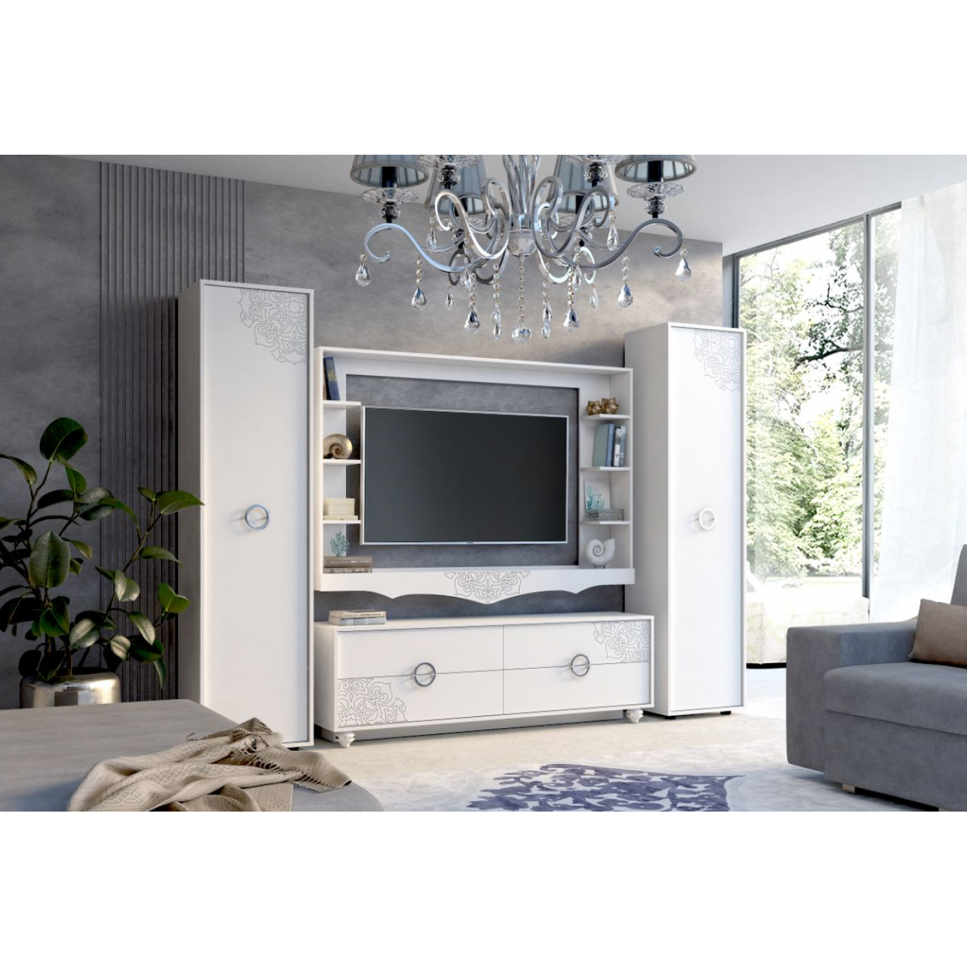 Нимфа тумба для ТВ 1700