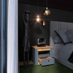 НОРДИК Тумба прикроватная 500