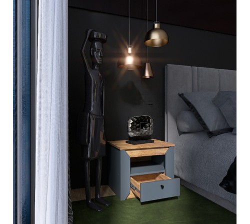 НОРДИК Тумба прикроватная 500