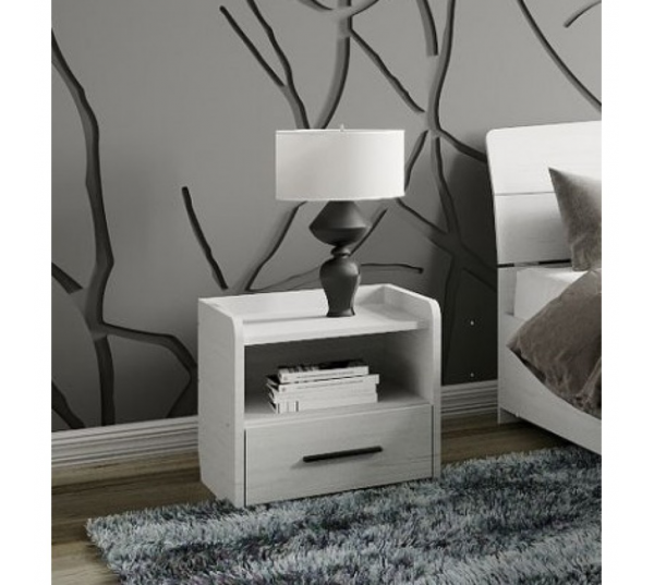 Тумба приліжкова Т-1 НИМФЕЯ АЛЬБА
