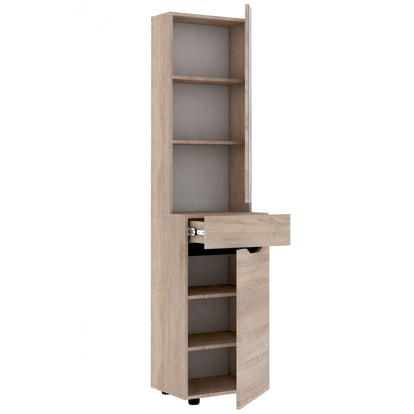 Аякс тумба с зеркалом 470х376х1880 h