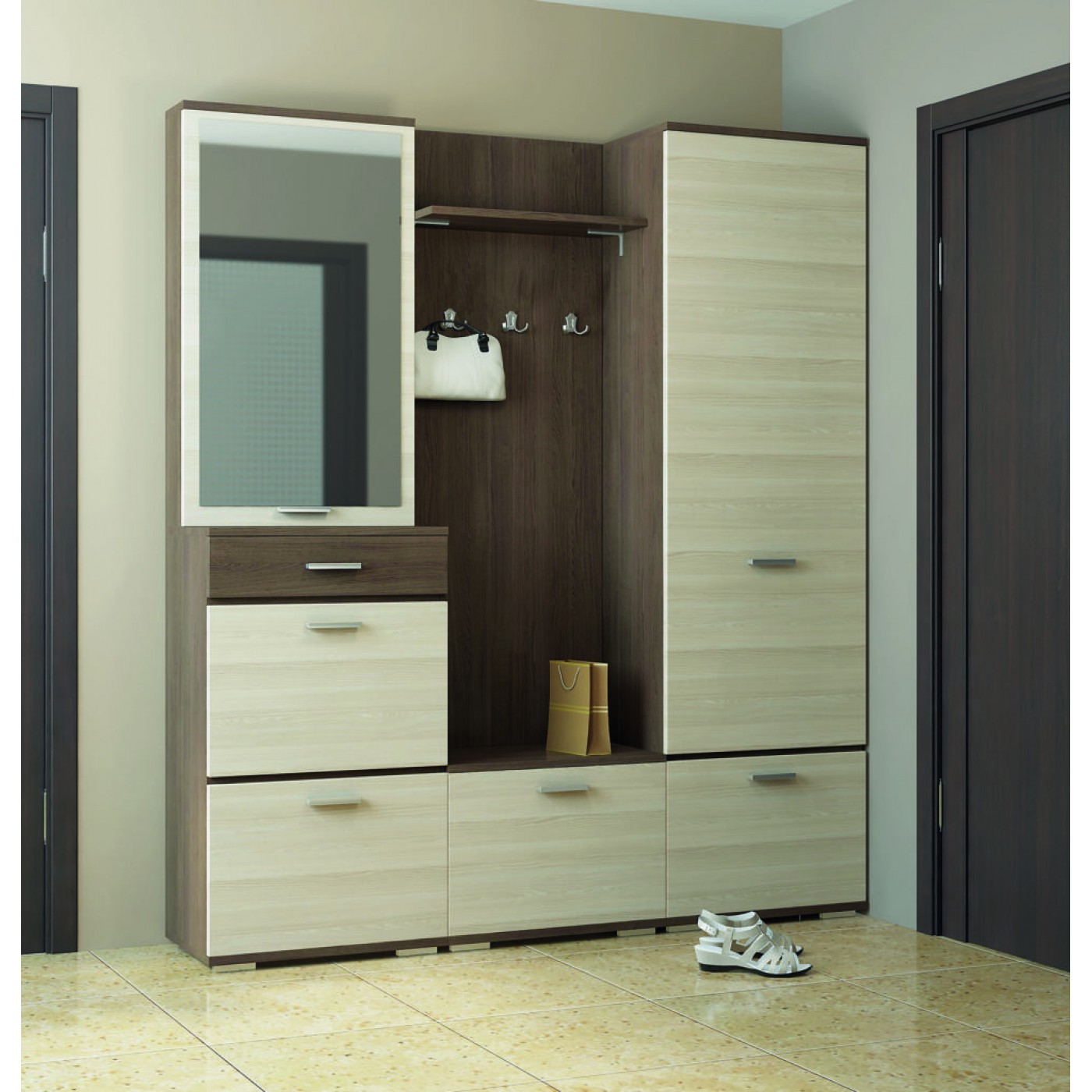 Тумба - зеркало Вива