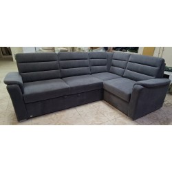 Кутовий диван Хілтон (Алігатор) з розкладкою Дельфін