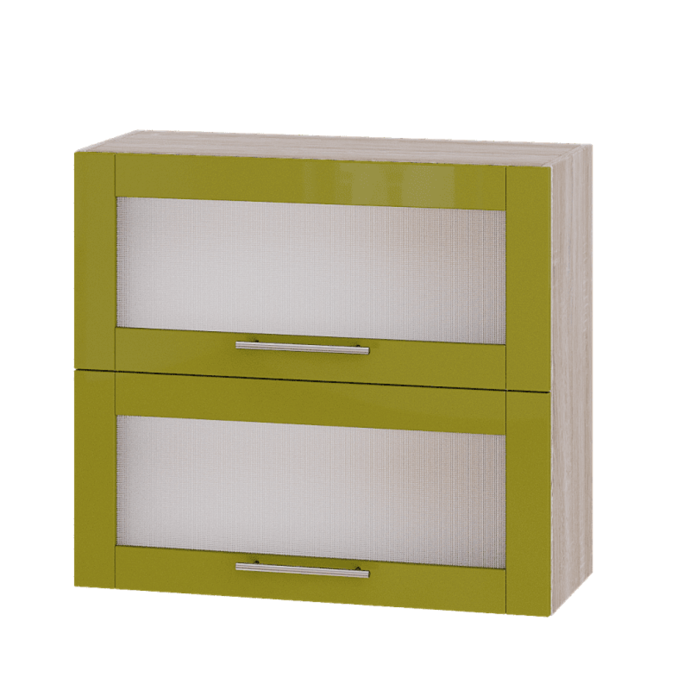 Кухня МОДЕРН ВВ14-800 Верх 800 горизонт дві вітрини висота 720