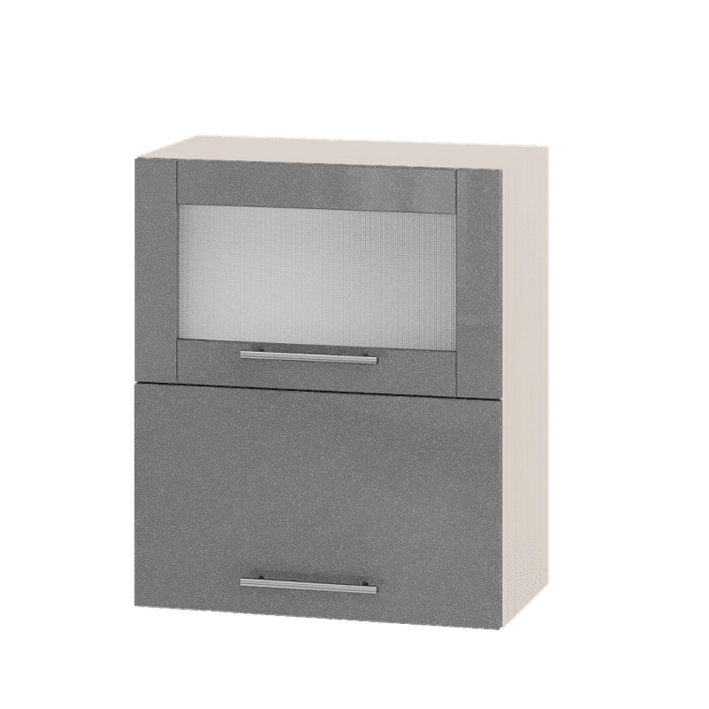 Кухня МОДЕРН ВВГ14-600 Верх 600 горизонт вітрина + фасад гл. висота 720