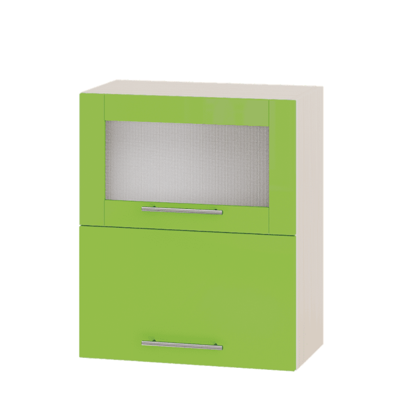 Кухня МОДЕРН ВВГ14-600 Верх 600 горизонт вітрина + фасад гл. висота 720