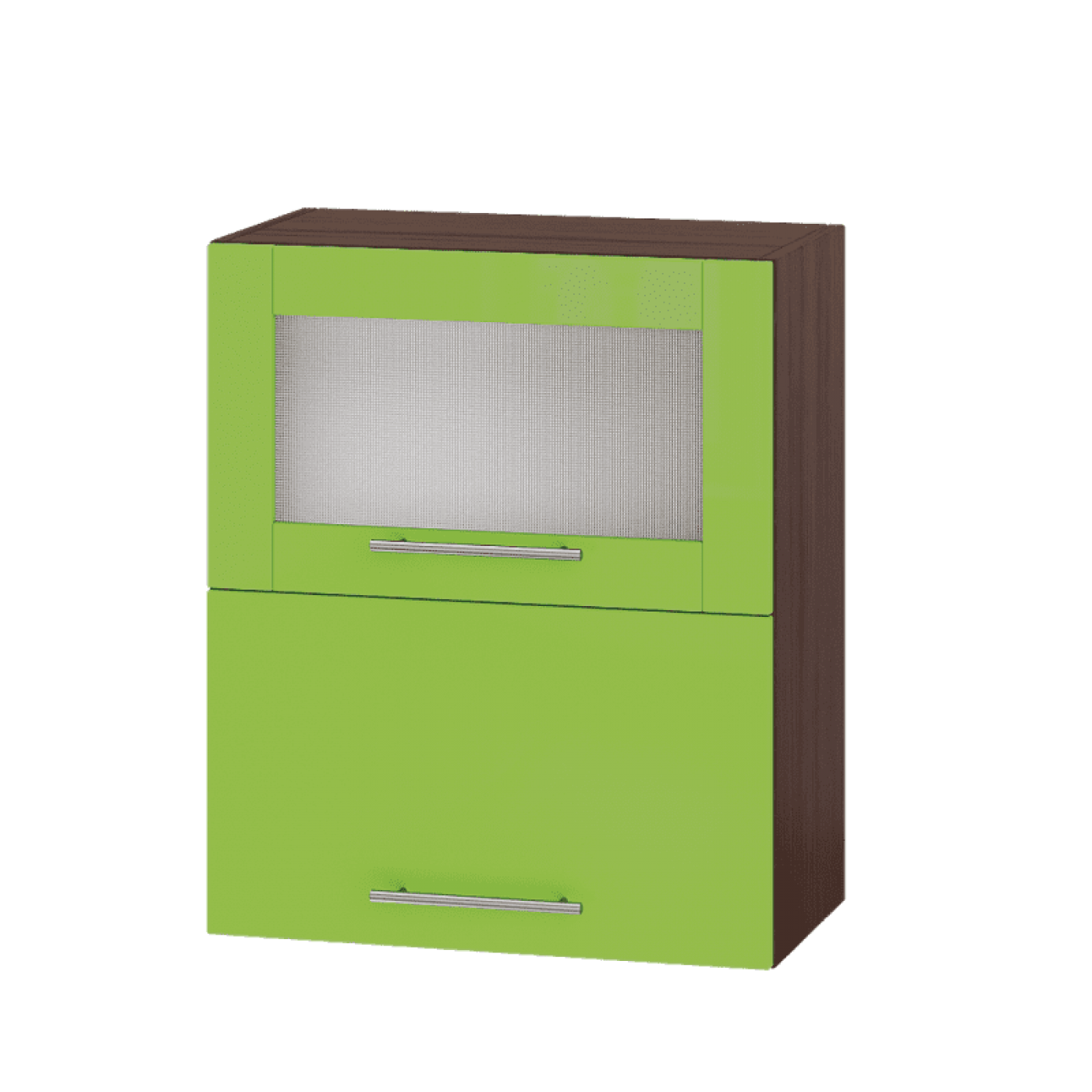 Кухня МОДЕРН ВВГ14-600 Верх 600 горизонт вітрина + фасад гл. висота 720