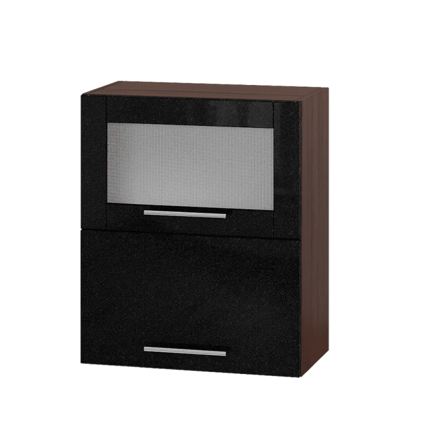 Кухня МОДЕРН ВВГ14-600 Верх 600 горизонт вітрина + фасад гл. висота 720