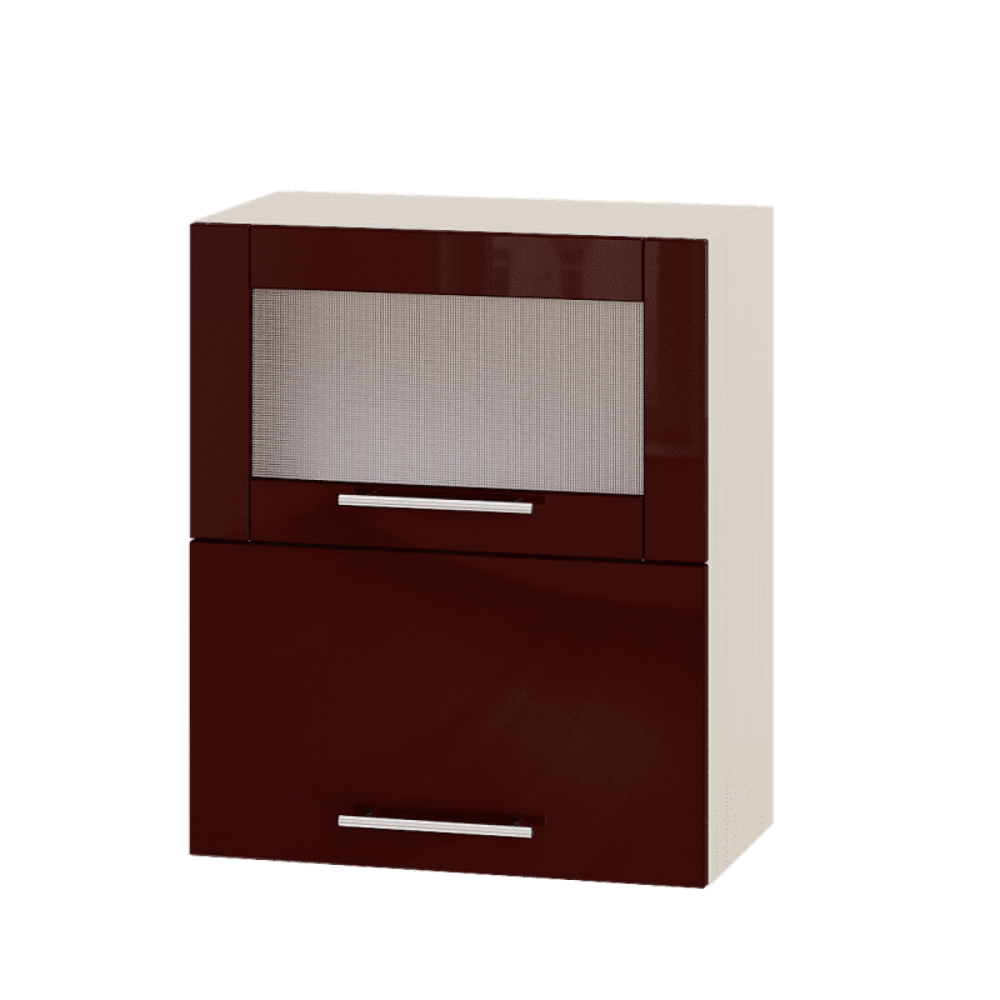 Кухня МОДЕРН ВВГ14-600 Верх 600 горизонт вітрина + фасад гл. висота 720