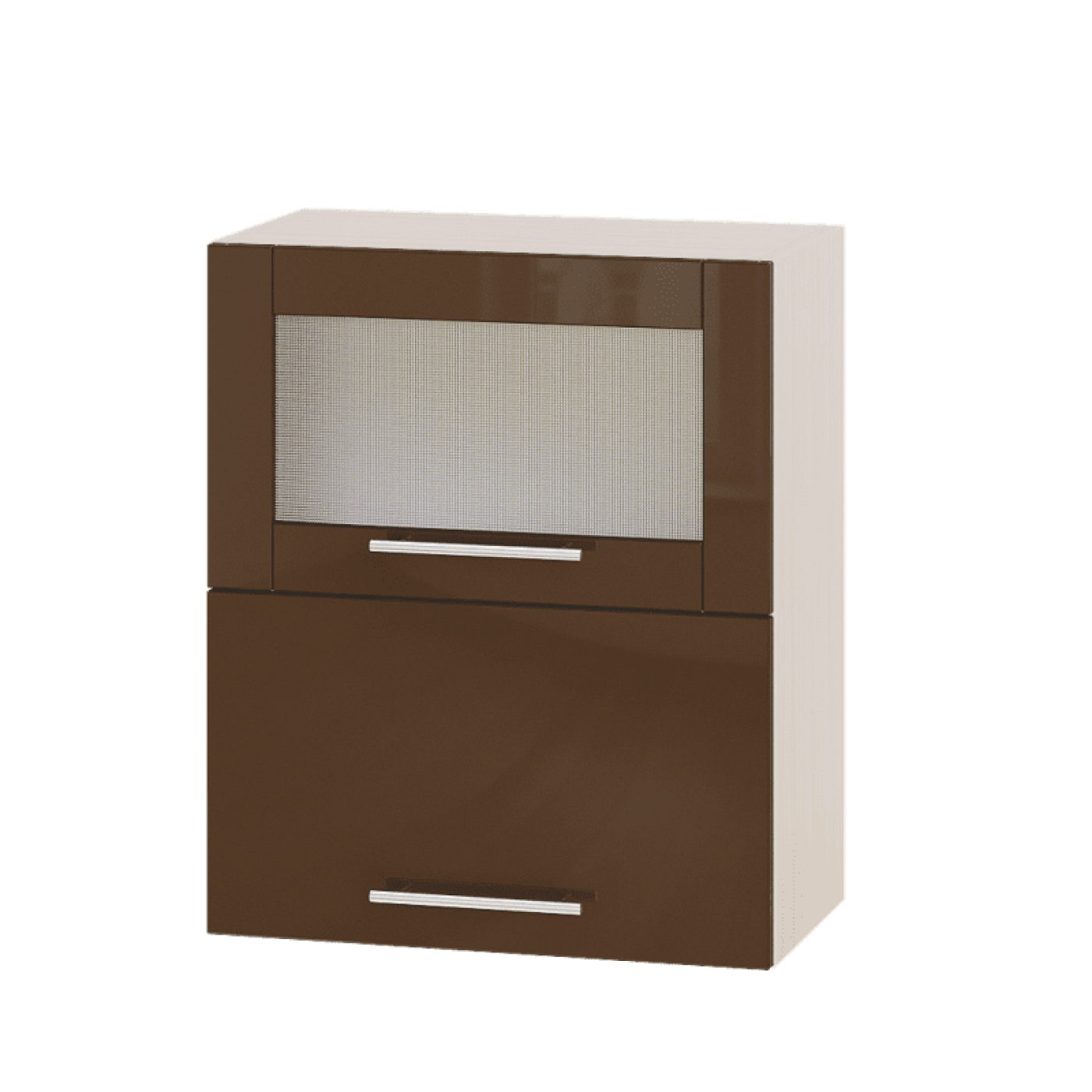 Кухня МОДЕРН ВВГ14-600 Верх 600 горизонт вітрина + фасад гл. висота 720