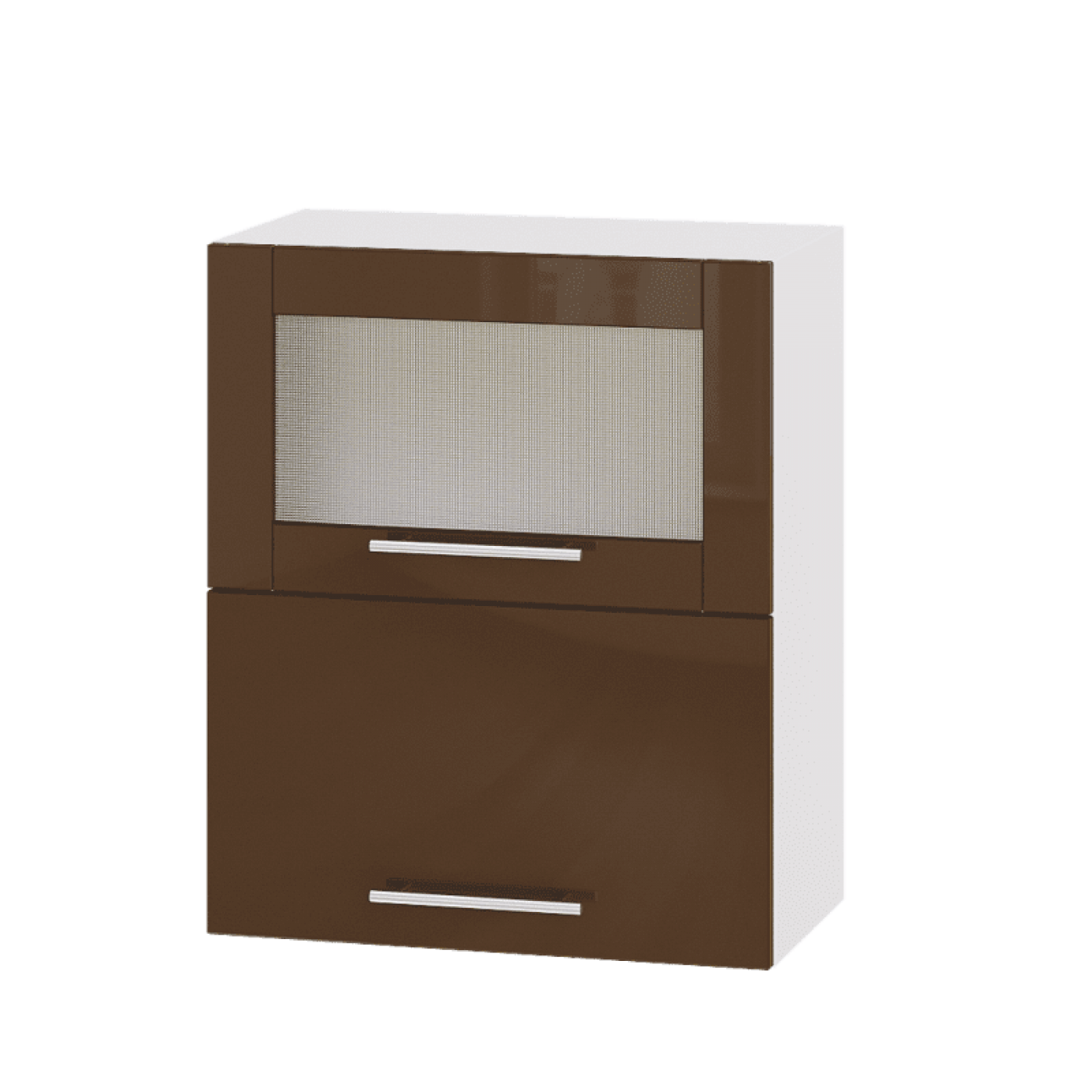 Кухня МОДЕРН ВВГ14-600 Верх 600 горизонт вітрина + фасад гл. висота 720