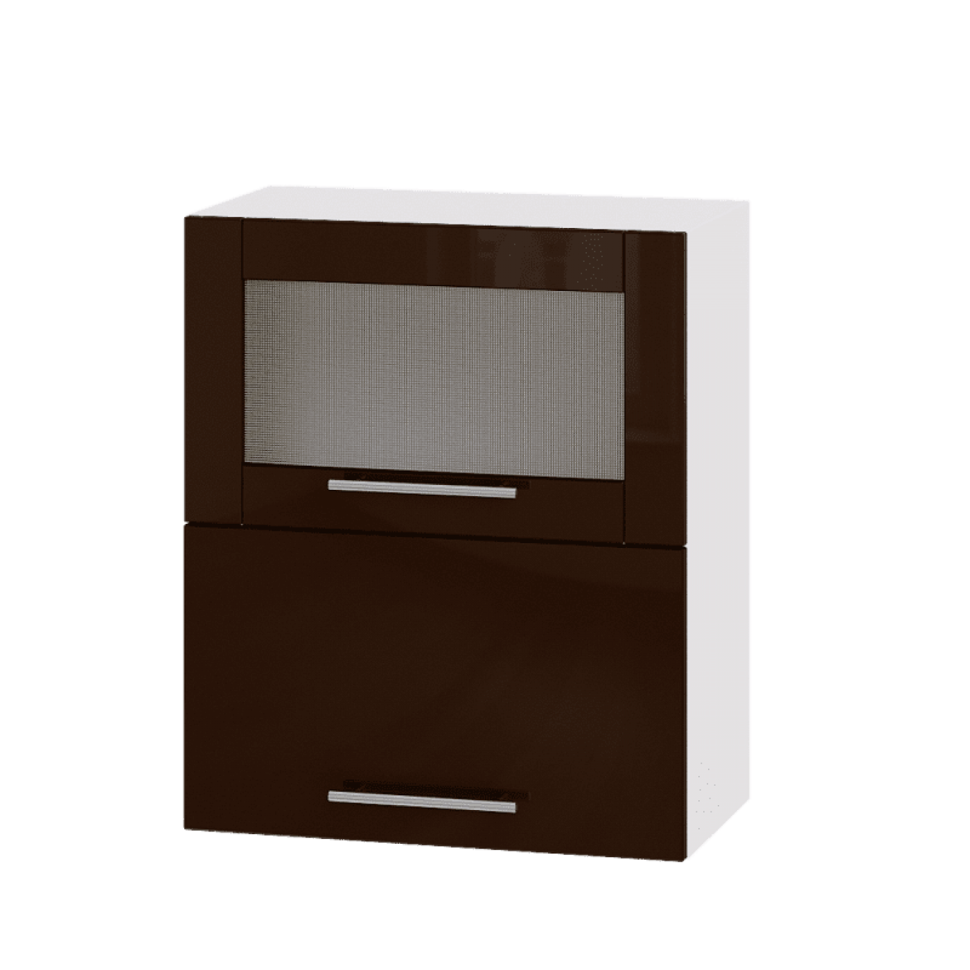 Кухня МОДЕРН ВВГ14-600 Верх 600 горизонт вітрина + фасад гл. висота 720