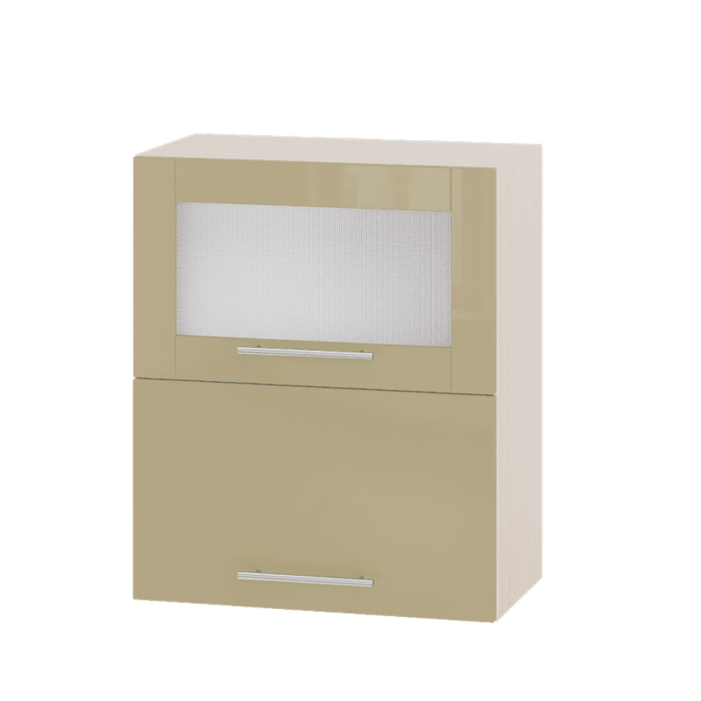 Кухня МОДЕРН ВВГ14-600 Верх 600 горизонт вітрина + фасад гл. висота 720