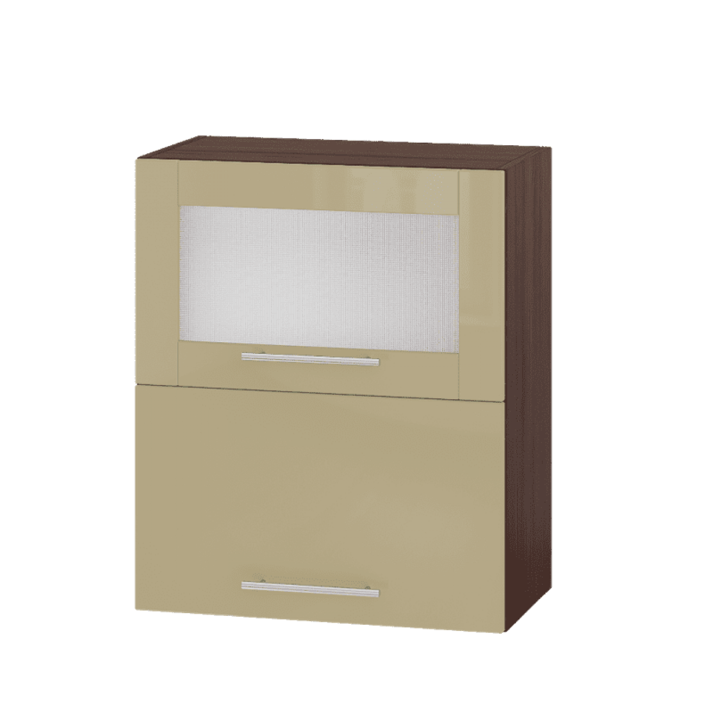 Кухня МОДЕРН ВВГ14-600 Верх 600 горизонт вітрина + фасад гл. висота 720