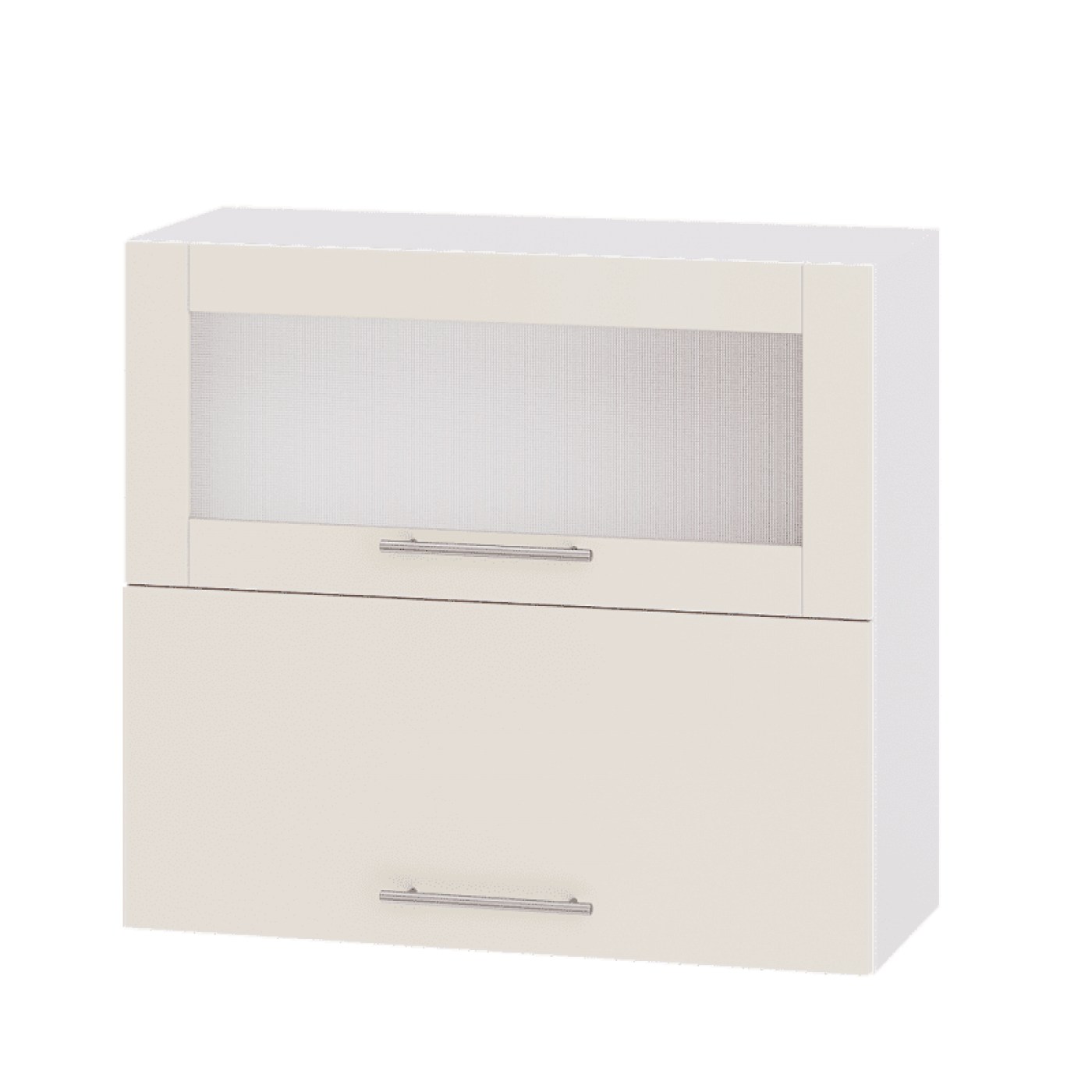 Кухня МОДЕРН ВВГ14-800 Верх 800 горизонт витрина+фасад гл. высота 720