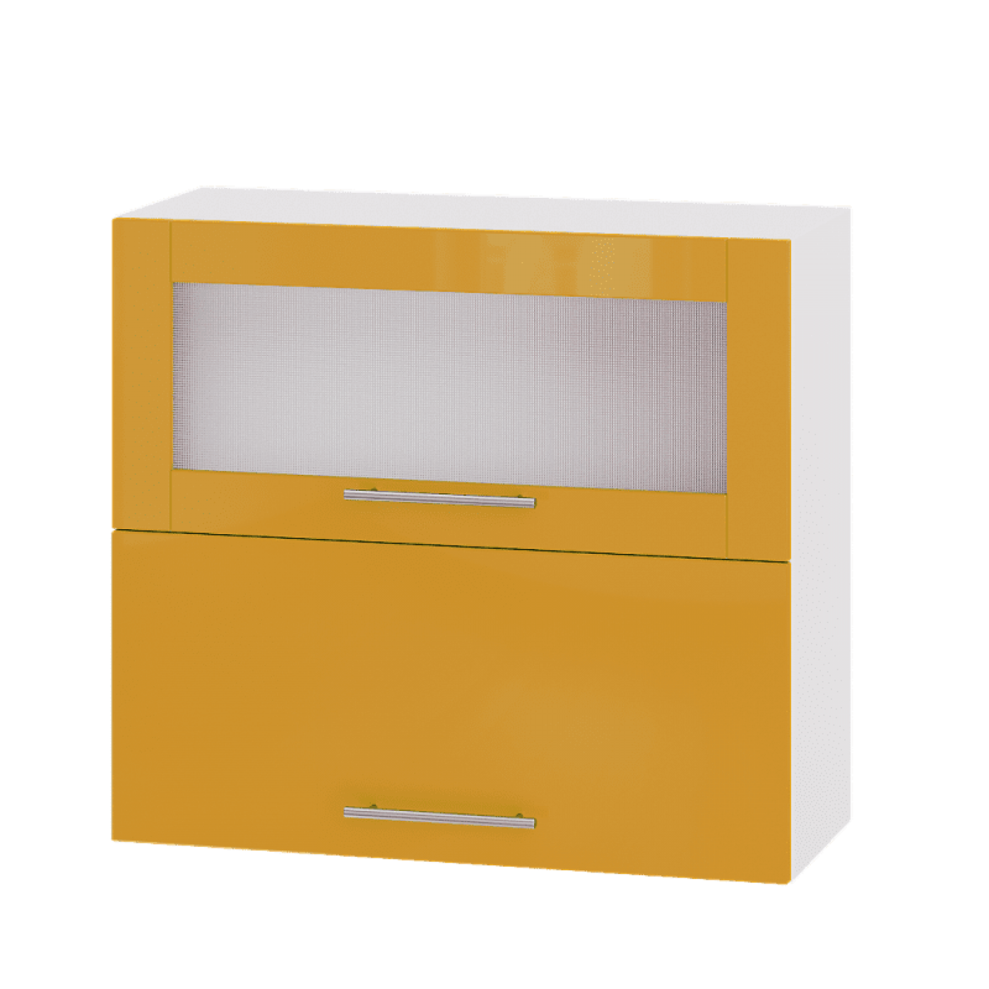 Кухня МОДЕРН ВВГ14-800 Верх 800 горизонт витрина+фасад гл. высота 720