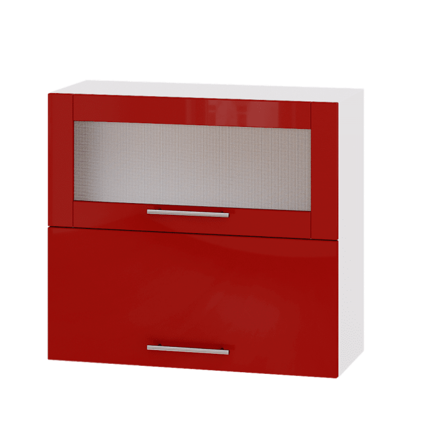 Кухня МОДЕРН ВВГ14-800 Верх 800 горизонт витрина+фасад гл. высота 720