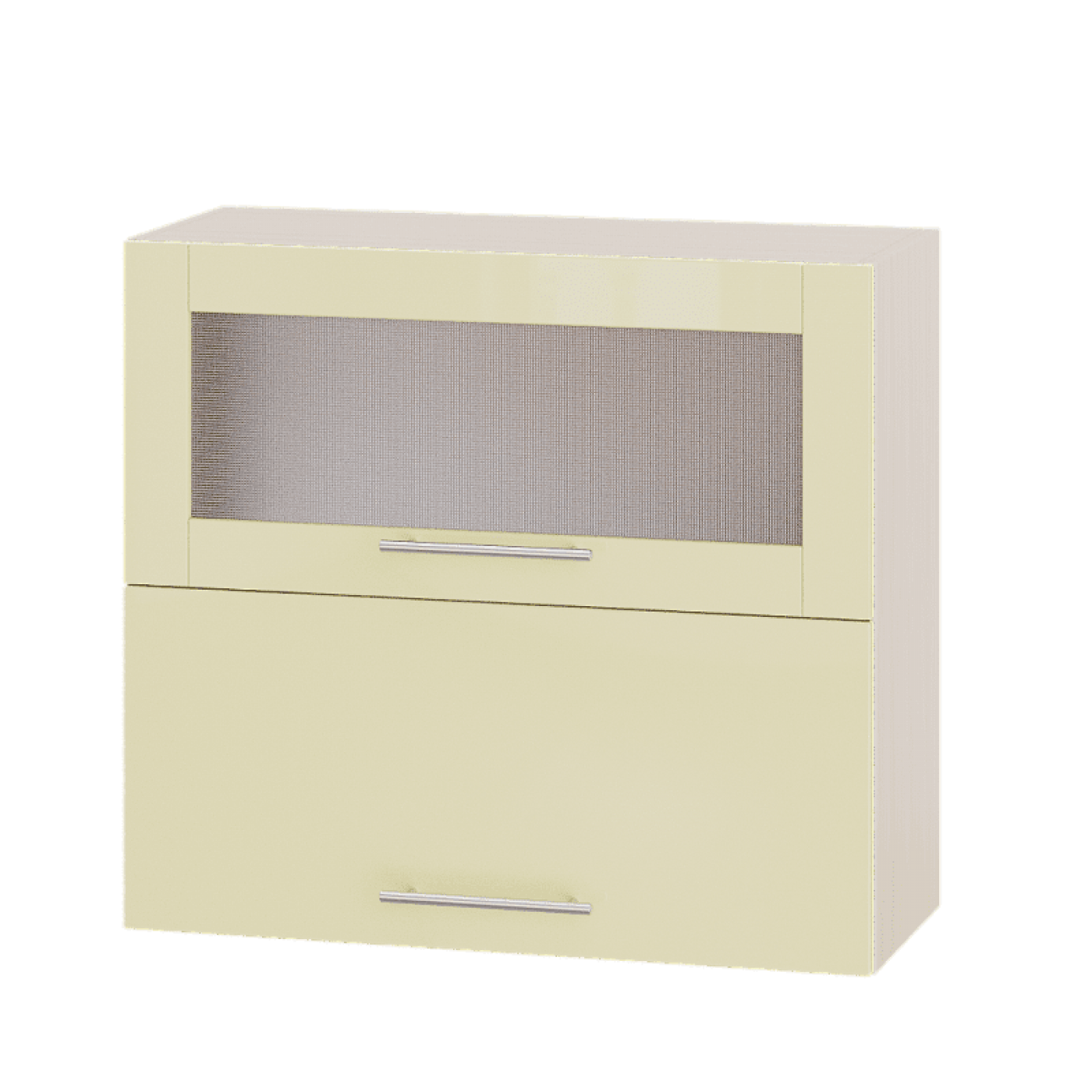 Кухня МОДЕРН ВВГ14-800 Верх 800 горизонт витрина+фасад гл. высота 720