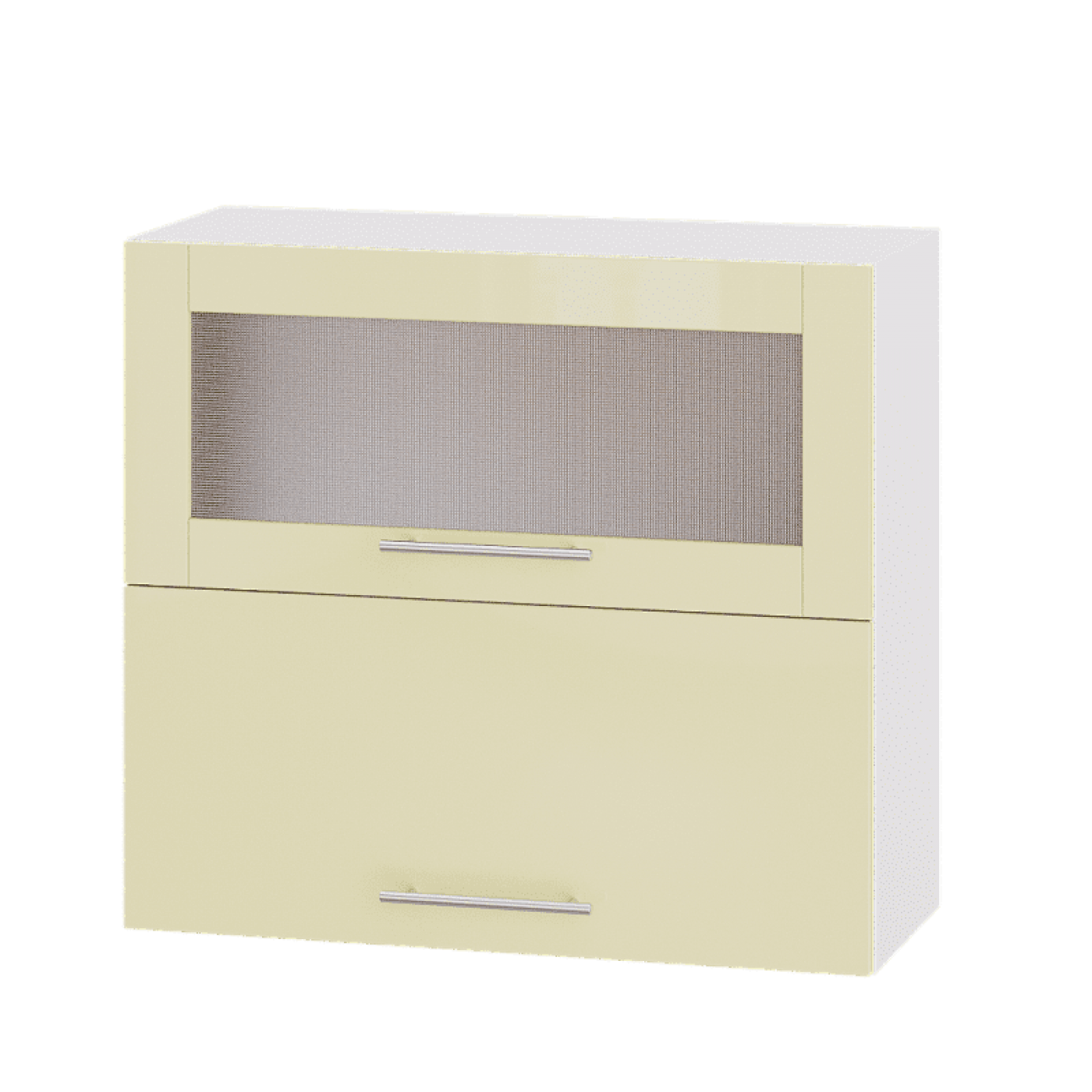 Кухня МОДЕРН ВВГ14-800 Верх 800 горизонт витрина+фасад гл. высота 720