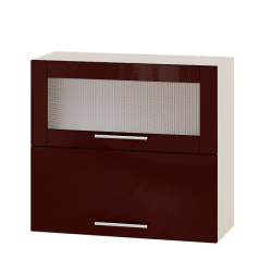 Кухня МОДЕРН ВВГ14-800 Верх 800 горизонт витрина+фасад гл. высота 720