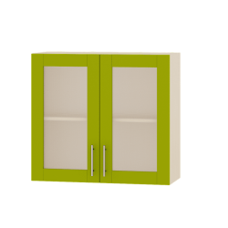 Кухня ОПТИМА ВВ10-800 Верх 800 две витрины