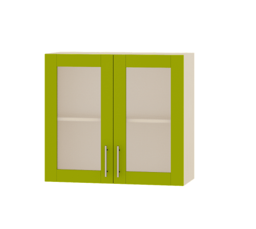 Кухня ОПТИМА ВВ10-800 Верх 800 две витрины