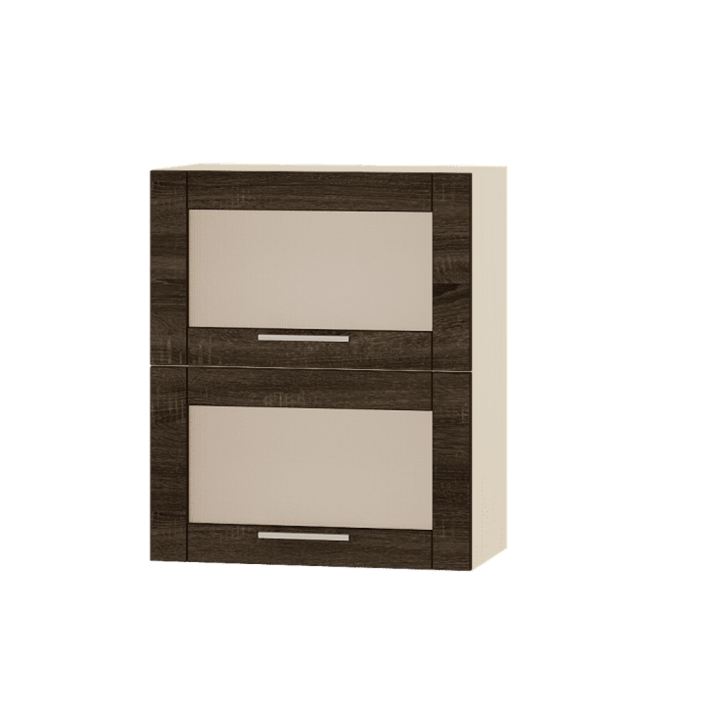 Кухня ОПТИМА ВВ14-600 Верх 600 горизонт две витрины высота 720