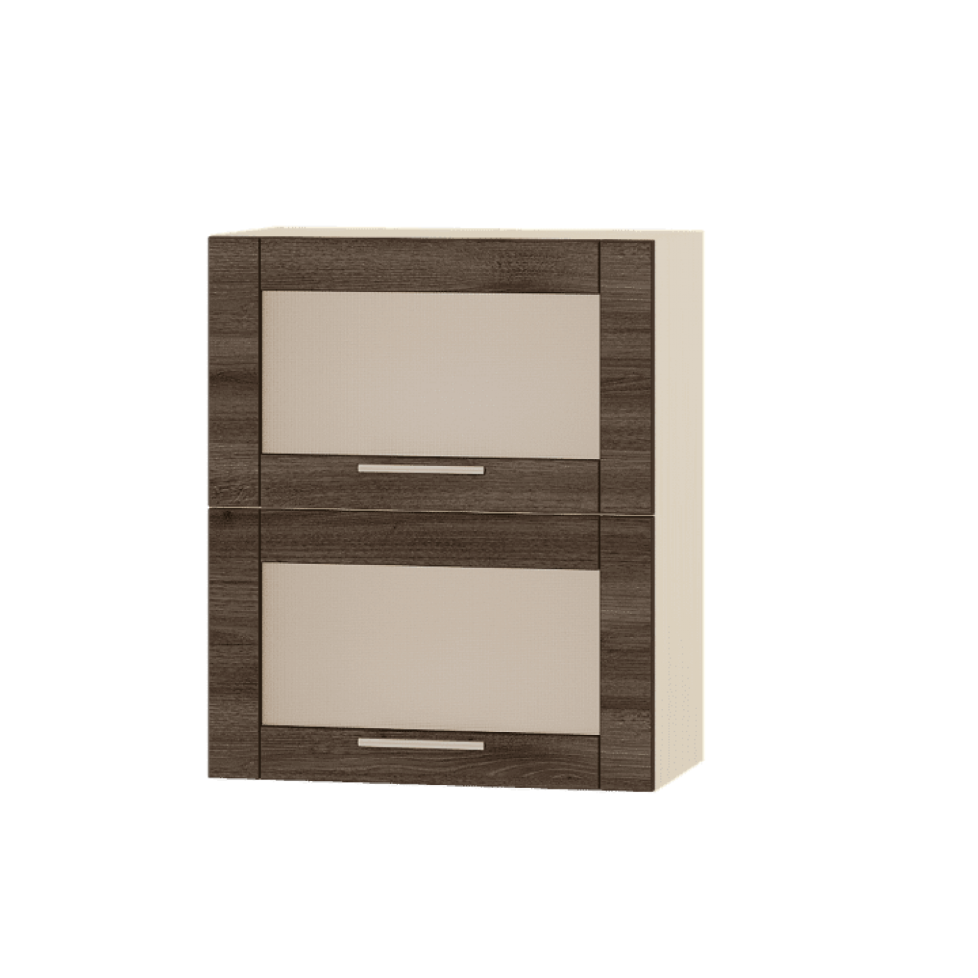 Кухня ОПТИМА ВВ14-600 Верх 600 горизонт две витрины высота 720