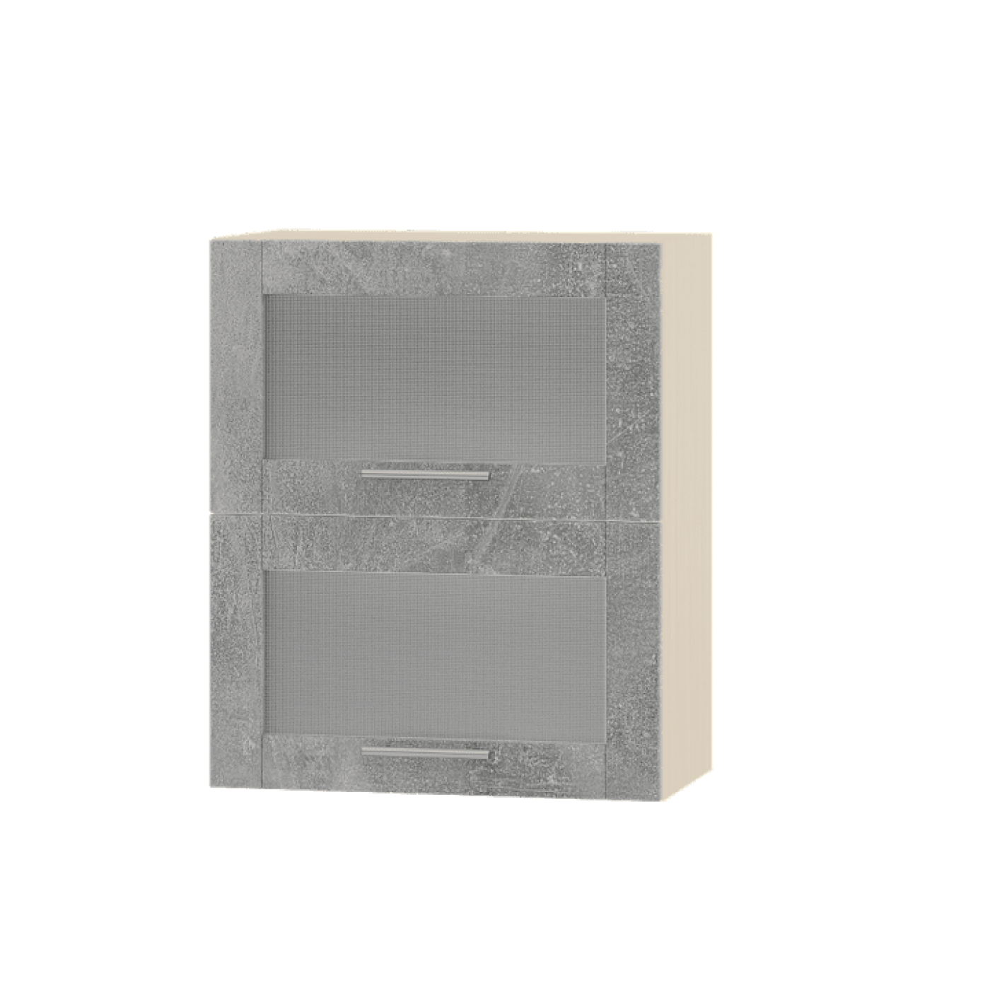 Кухня ОПТИМА ВВ14-600 Верх 600 горизонт две витрины высота 720