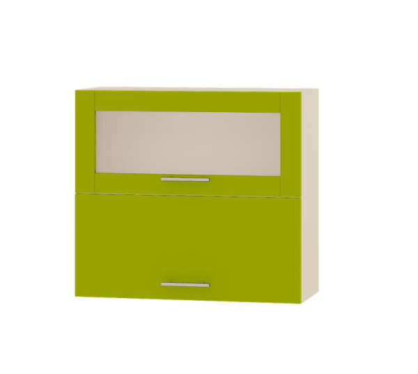 Кухня ОПТИМА ВВГ14-800 Верх 800 горизонт вітрина+фасад гол. висота 720