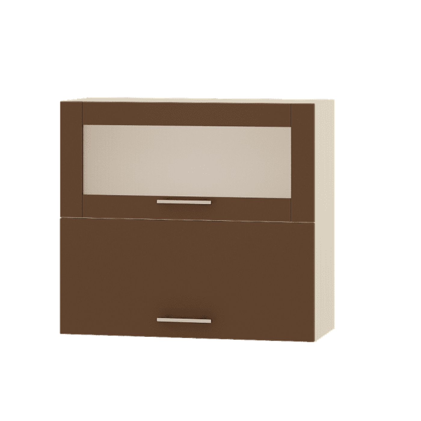 Кухня ОПТИМА ВВГ14-800 Верх 800 горизонт вітрина+фасад гол. висота 720